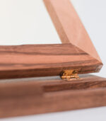 Walnut wood laptop/Tablet stand-Foldable,Angle adjustable, handbag friendly 3