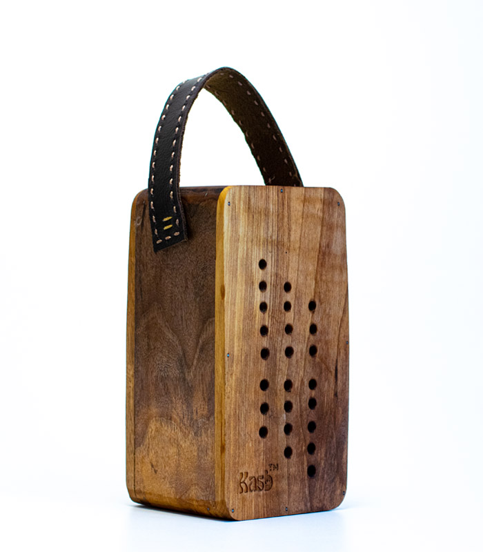 Walnut wood handmade bluetooth speaker box