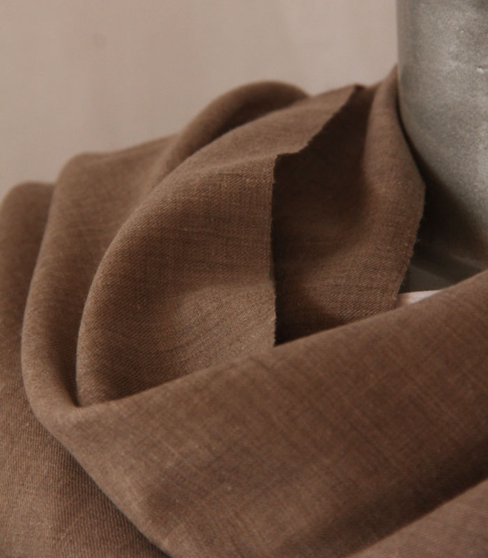 Natural Color Plain Kashmiri 100% Genuine Pashmina Shawl