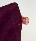 High-Quality Maroon Velvet Cushion Cover - With Multicolored Hand Ari Work and Velvet Back 5