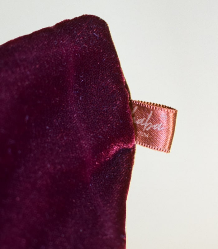 High-Quality Maroon Velvet Cushion Cover - With Multicolored Hand Ari Work and Velvet Back 5