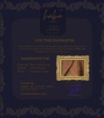 Life Time Guarantee for Authentic Kashmiri Pashmina Shawl