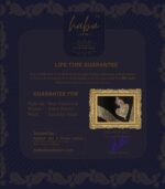Life Time Guarantee for Authentic Kashmiri Pashmina Shawl