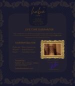 Life Time Guarantee for Authentic Kashmiri Pashmina Shawl