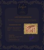 Life Time Guarantee for Authentic Kashmiri Pashmina Shawl