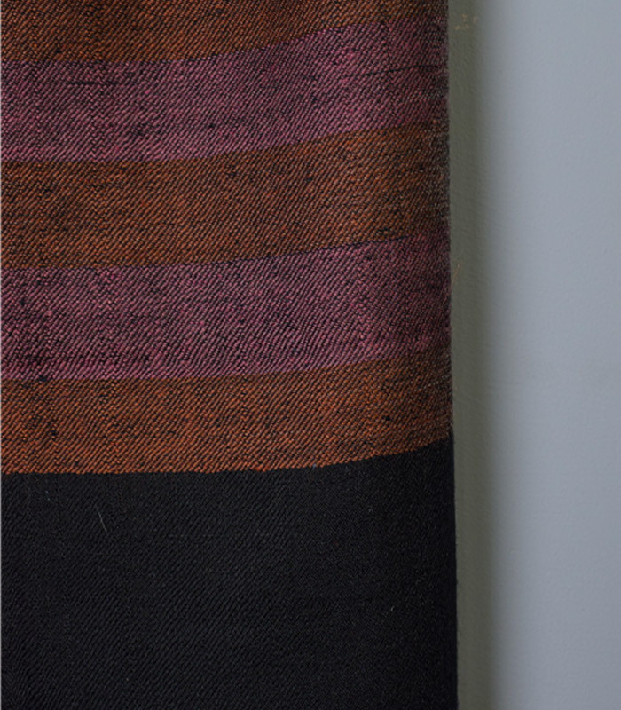 Multicolor Reversible Stripped Pashmina Stole