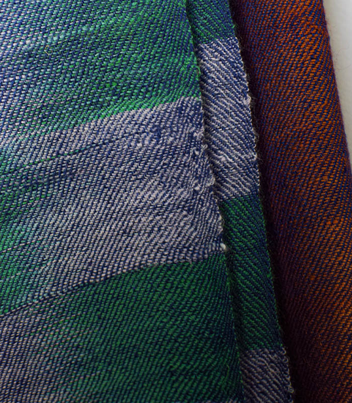 Multicolor Ikkat Reversible Pashmina Stole