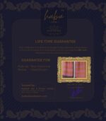 Life Time Guarantee for Authentic Kashmiri Pashmina Shawl