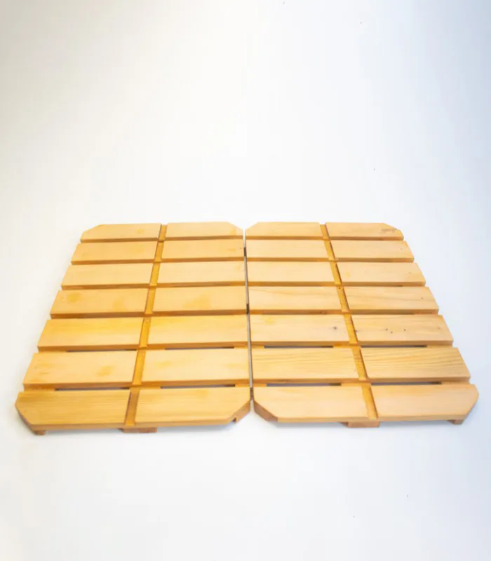 Deodar Wood Shower Floor Bath Mat (Special Wet Area Wood Product)