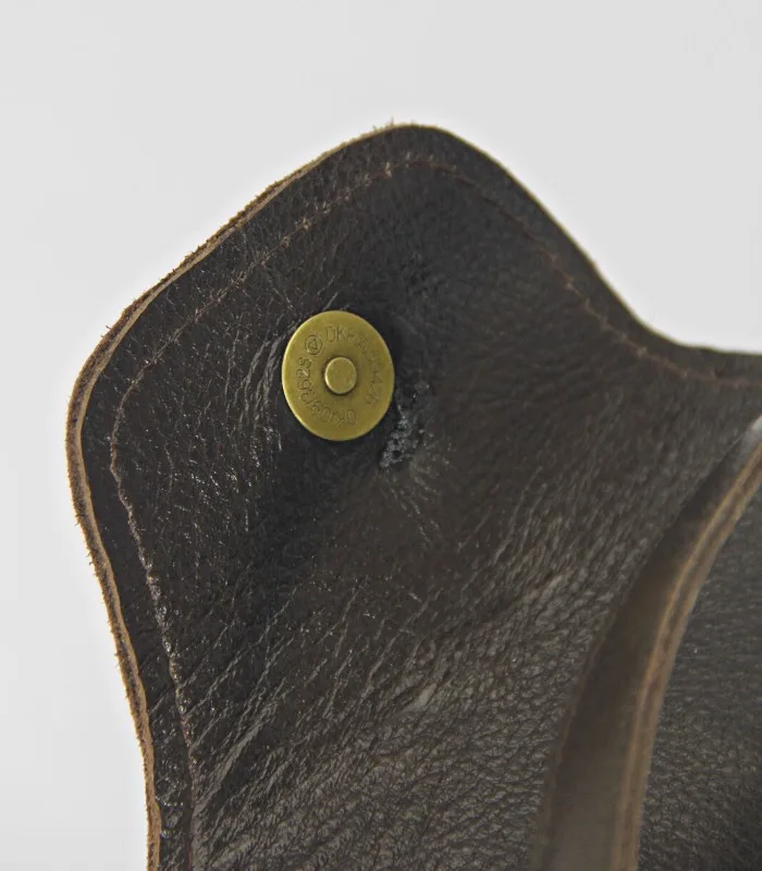 Willow Wicker Miniature Rectangular Handbag - With Leather Flap, Magnetic Lock and Lining