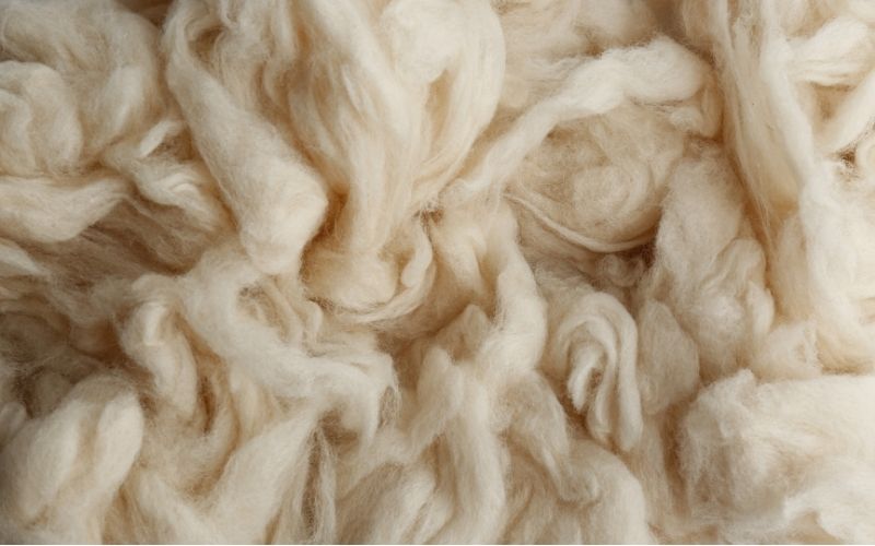 combed out pashmina wool