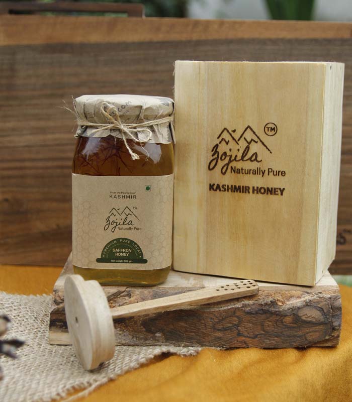 Kashmiri Saffron Acacia Honey