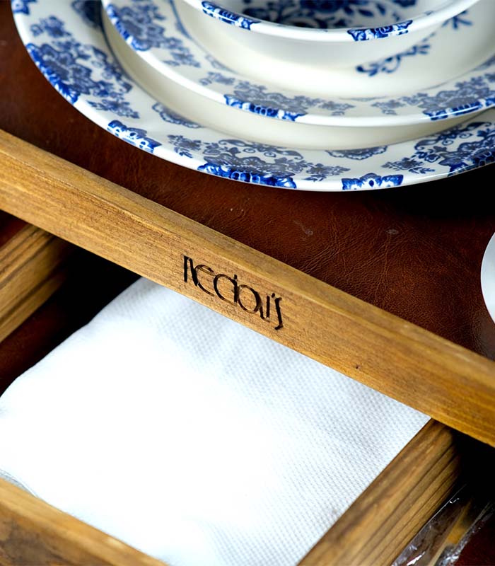 Kashmiri Walnut Wood Luxury Serving Tray